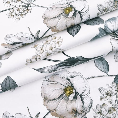 مفارش صيفية قطن مزدوج - 9 قطع - سلسلة فيرونيكا - ب...