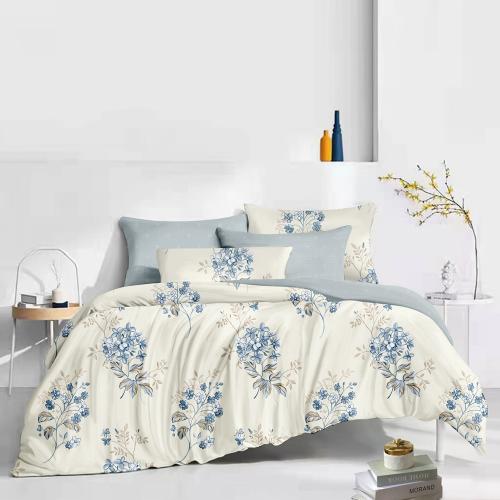 مفرش صيفي مفرد - 4 قطع - سلسلة ميلان - أزرق