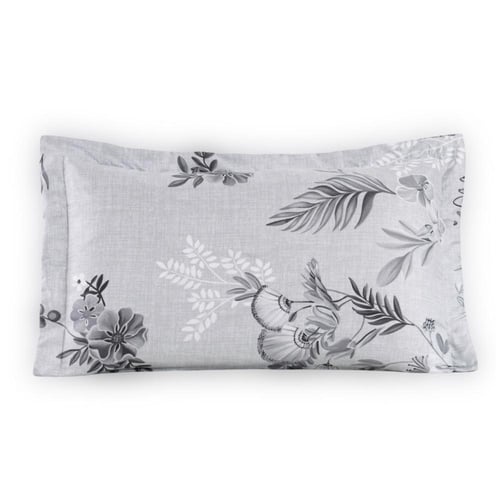 مفرش صيفي مفرد - 4 قطع - سلسلة سيلين - رمادي