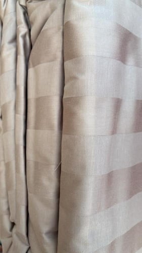 تلبيسة لحاف قطن مفرد - 240 غرزة - 4 قطع - بني