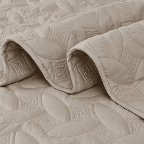 مفرش مضغوط مفرد ونص - 3 قطع - سلسلة إلميرا - لون ب...