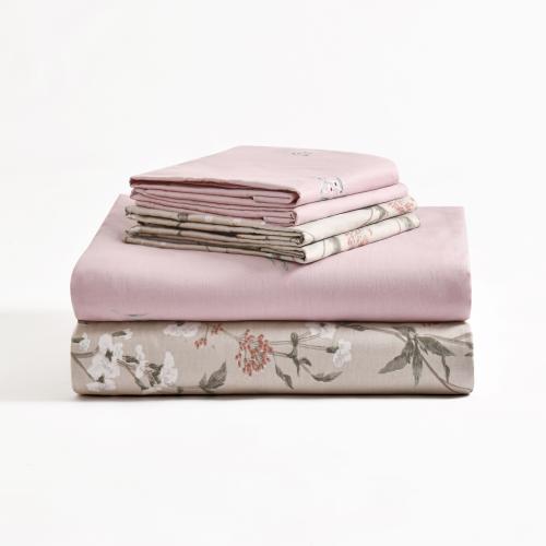 غطاء لحاف صيفي قطن مزدوج - 6 قطع - كڤر سلسلة فيرون...