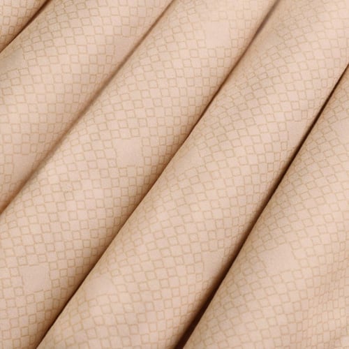 مفرش صيفي مفرد ونص - 4 قطع - سلسلة سيلين - قهوة