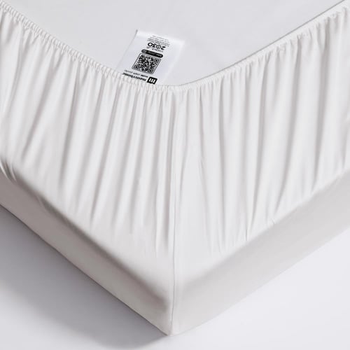 طقم شراشف بارد بامبو مزدوج - 3 قطع - فضي رمادي