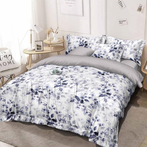 مفرش صيفي مفرد - 4 قطع - سلسلة ميلان - أزرق