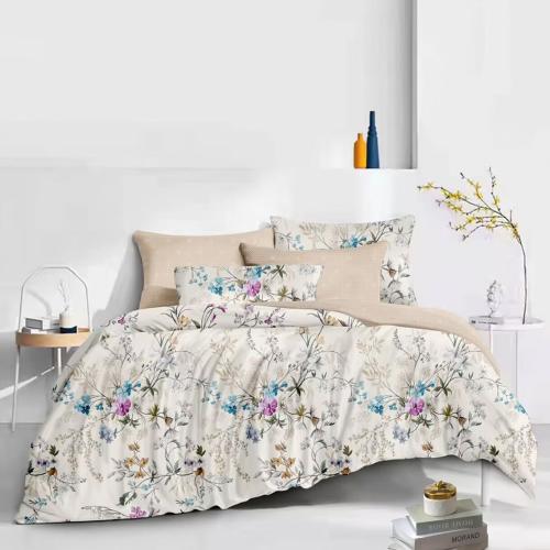 مفرش صيفي مفرد - 4 قطع - سلسلة ميلان - بيج