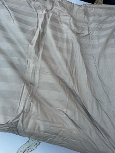 مفارش فندقي قطن مزدوج مع الحشوة القابلة للنزع - 9...