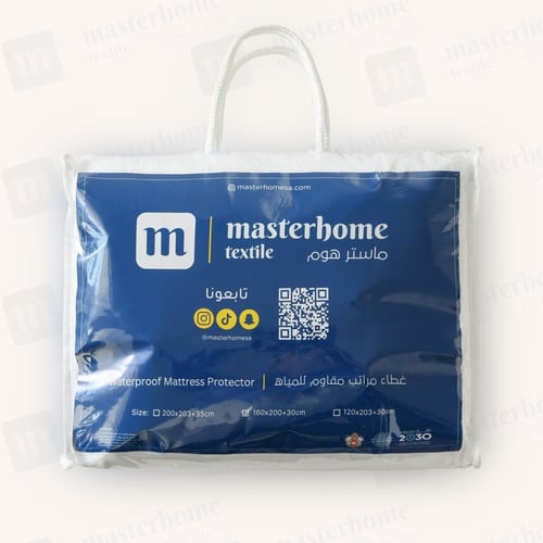 واقي مرتبة كومفورت تلبيسة مرتبة سرير بمقاس مزدوج -...