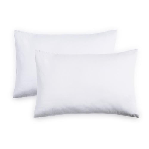 مفرش مزدوج مطرز - 9 قطع - سلسلة لورا - أبيض