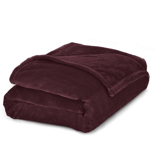 بطانية مخمل خفيفة نفرين 260 × 240 - سلسلة رواء - ل...