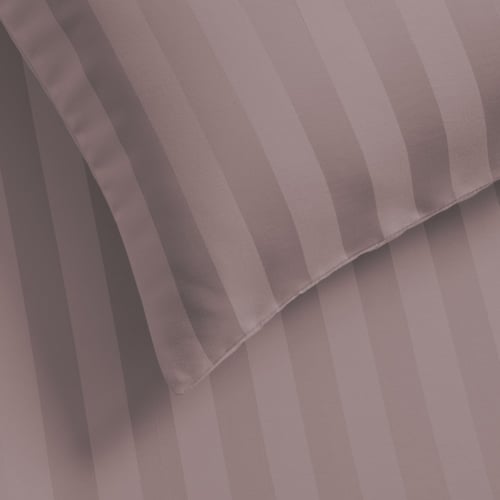 طقم شراشف فندقية مفرد - 2 قطع - رمادي بنفسجي