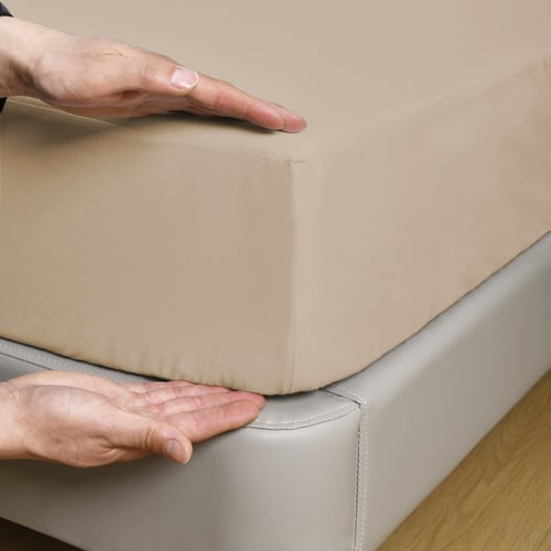 طقم شراشف قطن مزدوج - 3 قطع - الجمل الأرجواني