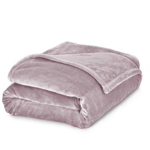 بطانية مخمل خفيفة نفر 230 × 170 - سلسلة رواء - بنف...