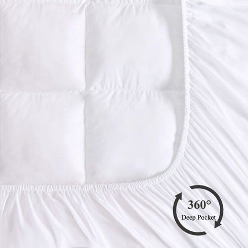 لباد قطن ملكي مزدوج 8 سم - مناسب لسرير 200 × 200 س...