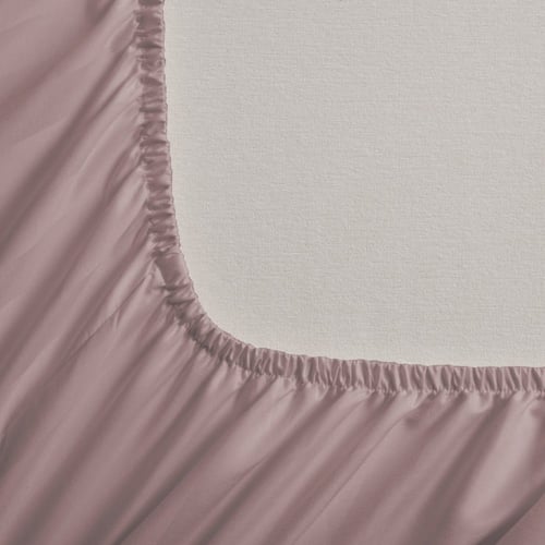 طقم شراشف فندقية مزدوج - 3 قطع - رمادي بنفسجي