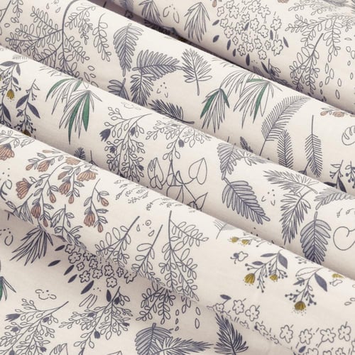 غطاء لحاف صيفي قطن مفرد - 4 قطع - كڤر سلسلة فيروني...