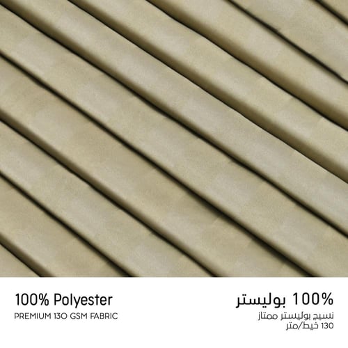 مفرش فندقي مزدوج 9 قطع - حشوة قابلة للنزع - أخضر ف...