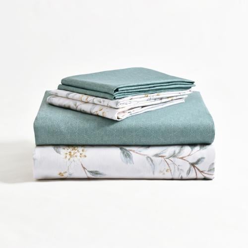 غطاء لحاف صيفي قطن مزدوج - 6 قطع - كڤر سلسلة فيرون...