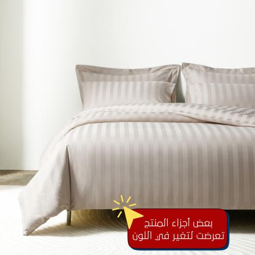 تلبيسة لحاف قطن مزدوج - 240 غرزة - 6 قطع - الجمل ا...