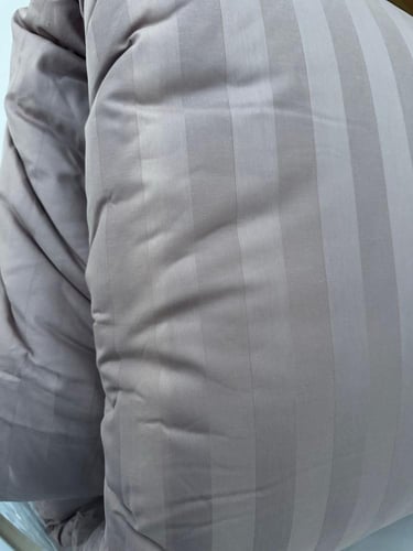 مفارش فندقي قطن مزدوج مع الحشوة القابلة للنزع - 9...