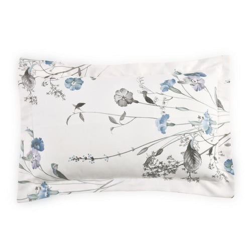 مفرش صيفي مفرد - 4 قطع - سلسلة سيلين - أزرق