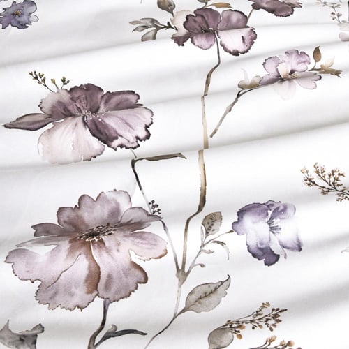 مفارش صيفية قطن ساتين مزدوج - 9 قطع - 300 غرزة - س...