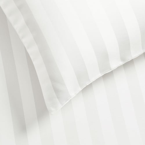 طقم شراشف فندقية مفرد - 2 قطع - عاجي