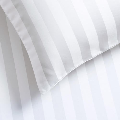 طقم بيت مخدة فندقي - 2 قطع - أبيض