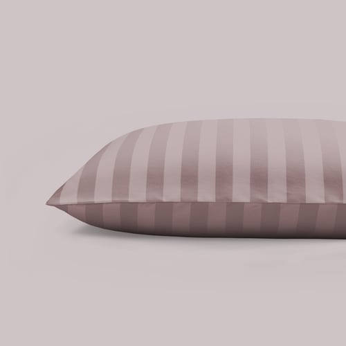 طقم شراشف فندقية مفرد - 2 قطع - رمادي بنفسجي