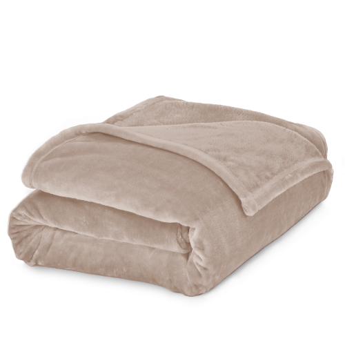 بطانية مخمل خفيفة نفر 230 × 170 - سلسلة رواء - بنف...