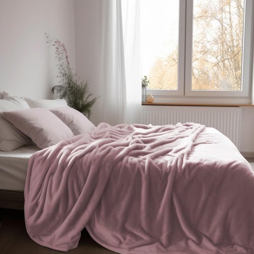 بطانية مخمل خفيفة نفر 230 × 170 - سلسلة رواء - رما...