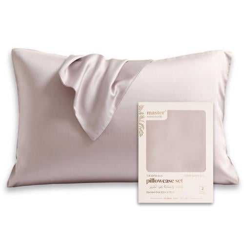 طقم بيت مخدة ستان - 2 قطع - لافندر