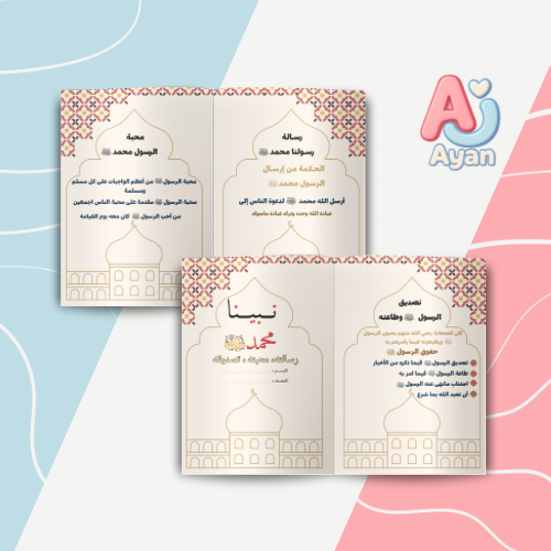 نبينا محمد ( رسالته - محبته - تصديقه)