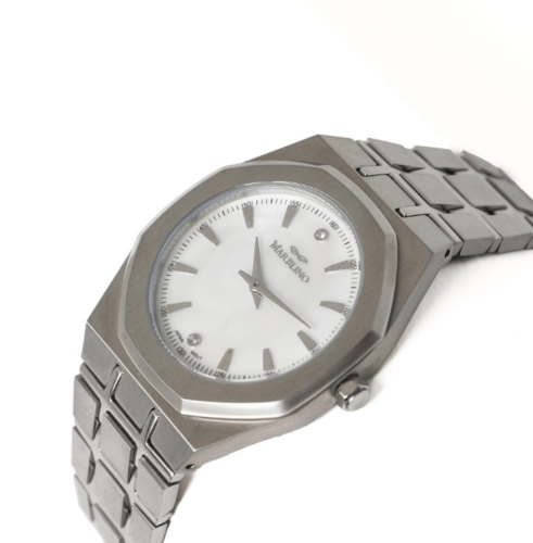 ساعة رجالي الماس ماركة ماربلينو