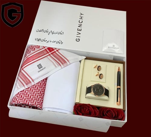 طقم فاخر ماركة جنفشي رجالي من متجر جوهره