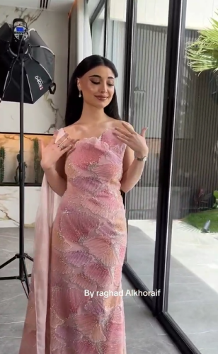 فستان ناعم ملون EF