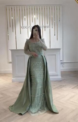 فستان سهره الالوان بني تفني بنفسج القماش تفته كلفه...