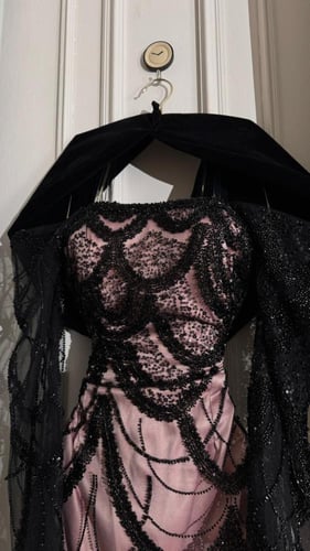 فستان سهره كلفه سهره بطانه تفته مخمل من متجر جوهره...