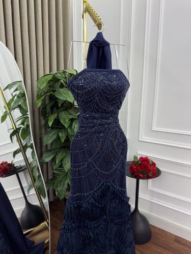 فستان سهره اللون برغندي زيتوني اصفر تل مطرزه بخرز...