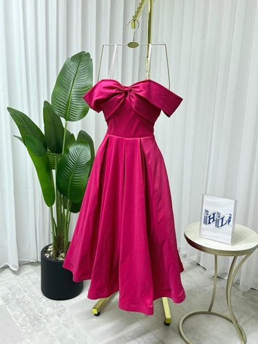 فستان فوشي كلوش اوف شولدر شانتون من جوهره