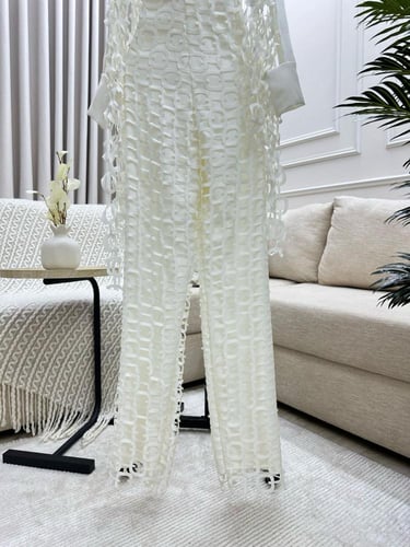 جمبسوت ابيض و اسود باربي شبك