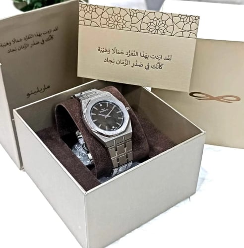 ساعة رجالي الماس ماركة ماربلينو