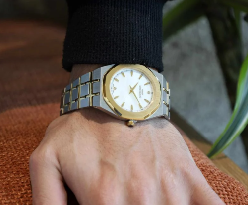 ساعة رجالي الماس ماركة ماربلينو