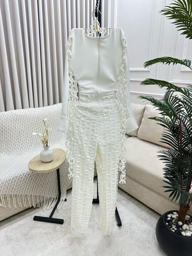 جمبسوت ابيض و اسود باربي شبك