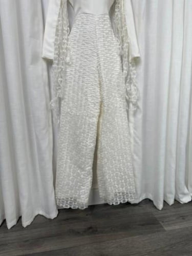 جمبسوت ابيض و اسود باربي شبك