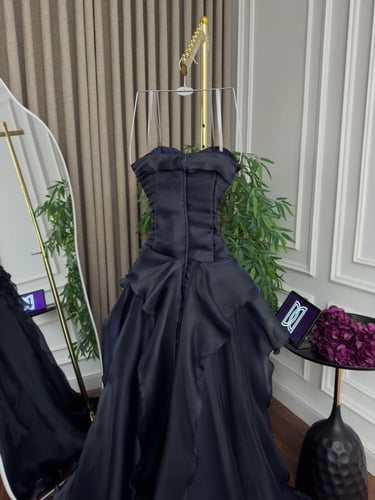 فستان سهره اللون اصفر اورجنزا كلوش من متجر جوهره L...