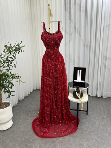 فستان سهره تفاحي اخضر من متجر جوهره AT MN D