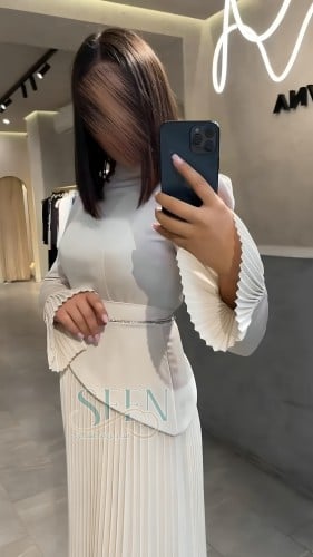 فستان سكري راقي