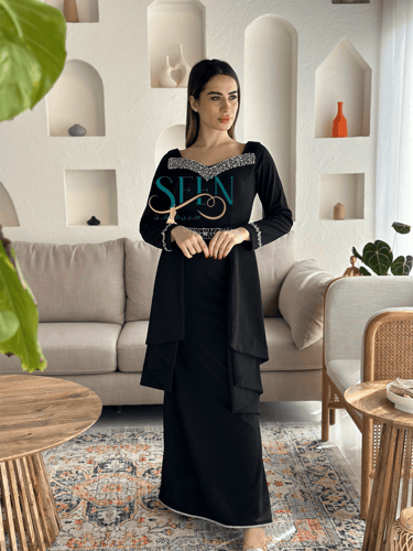 فستان بلاك سكاي