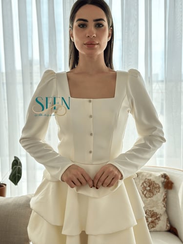 فستان سكري ناعم